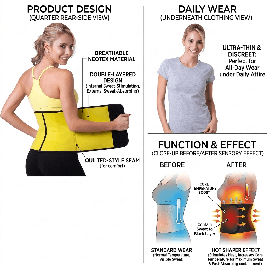 Hot Shaper Sweat Belt