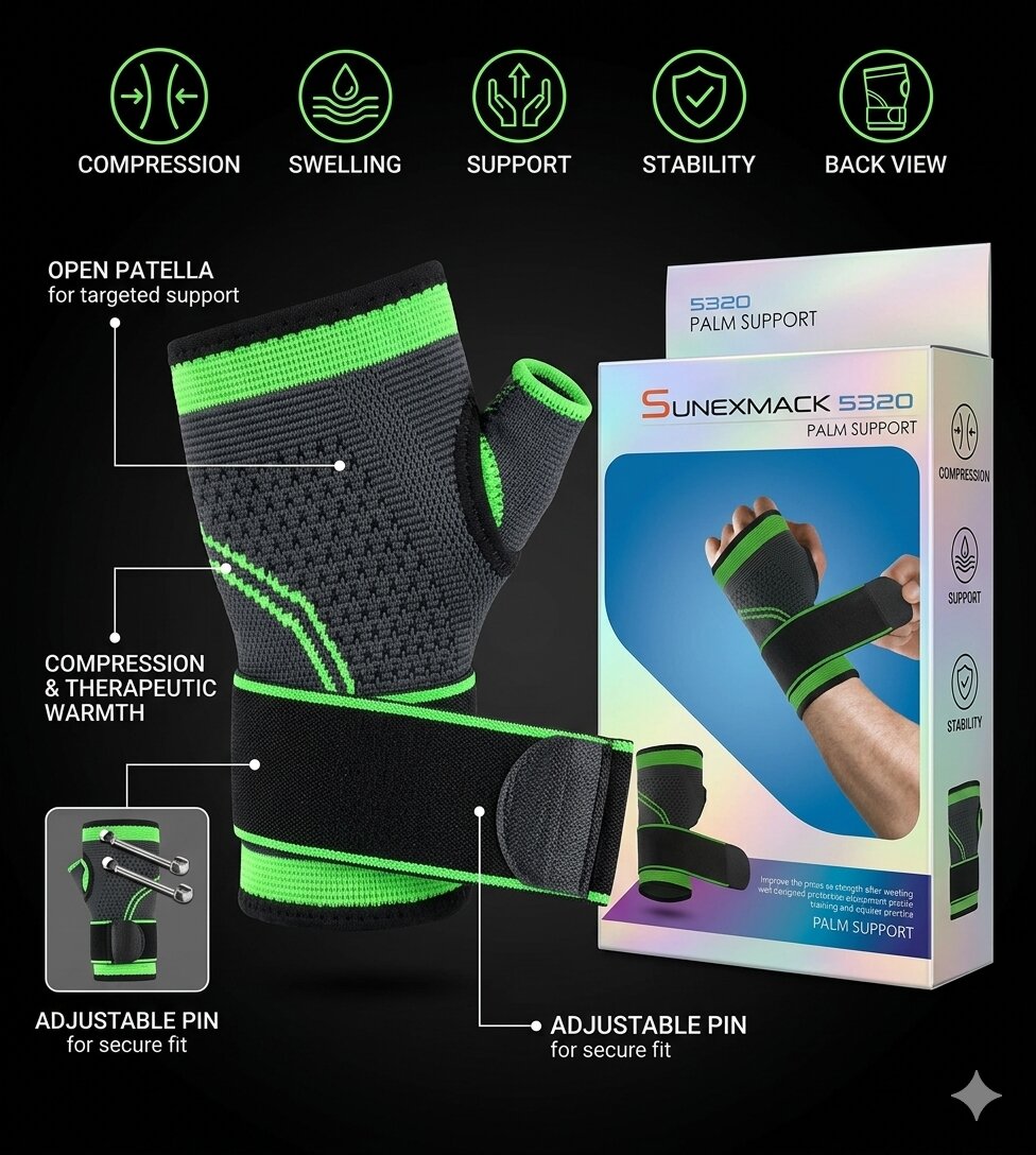 Palm & Wrist Support Brace