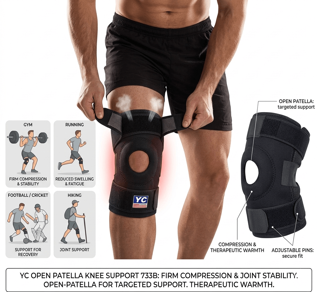 Open Patella Knee Support