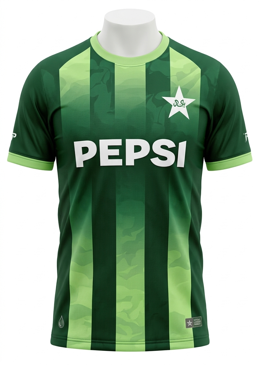 Official Style 2026 Pakistan Cricket Shirt