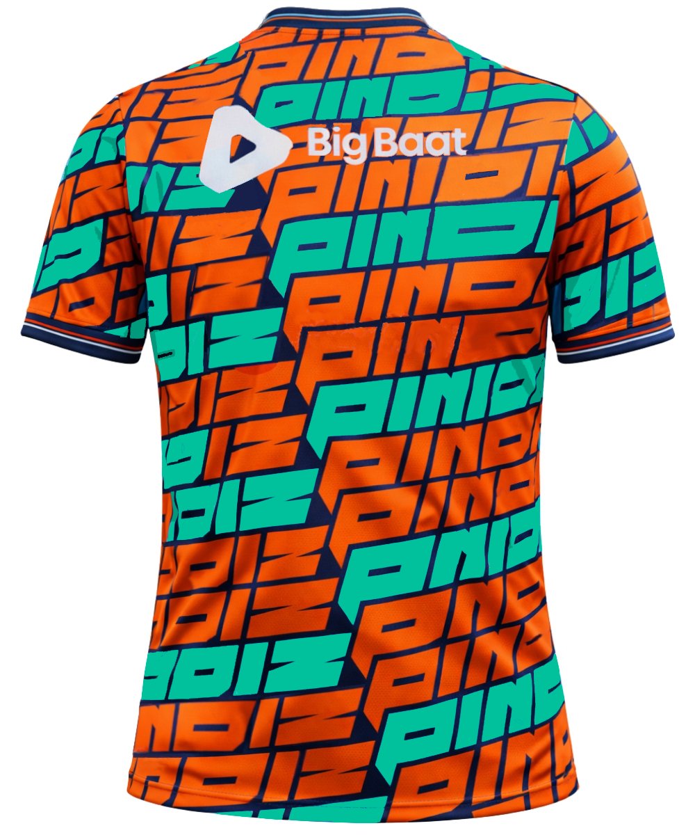 Rawalpindi Pindiz Training Jersey 2026 | PSL Cricket Fan Shirt
