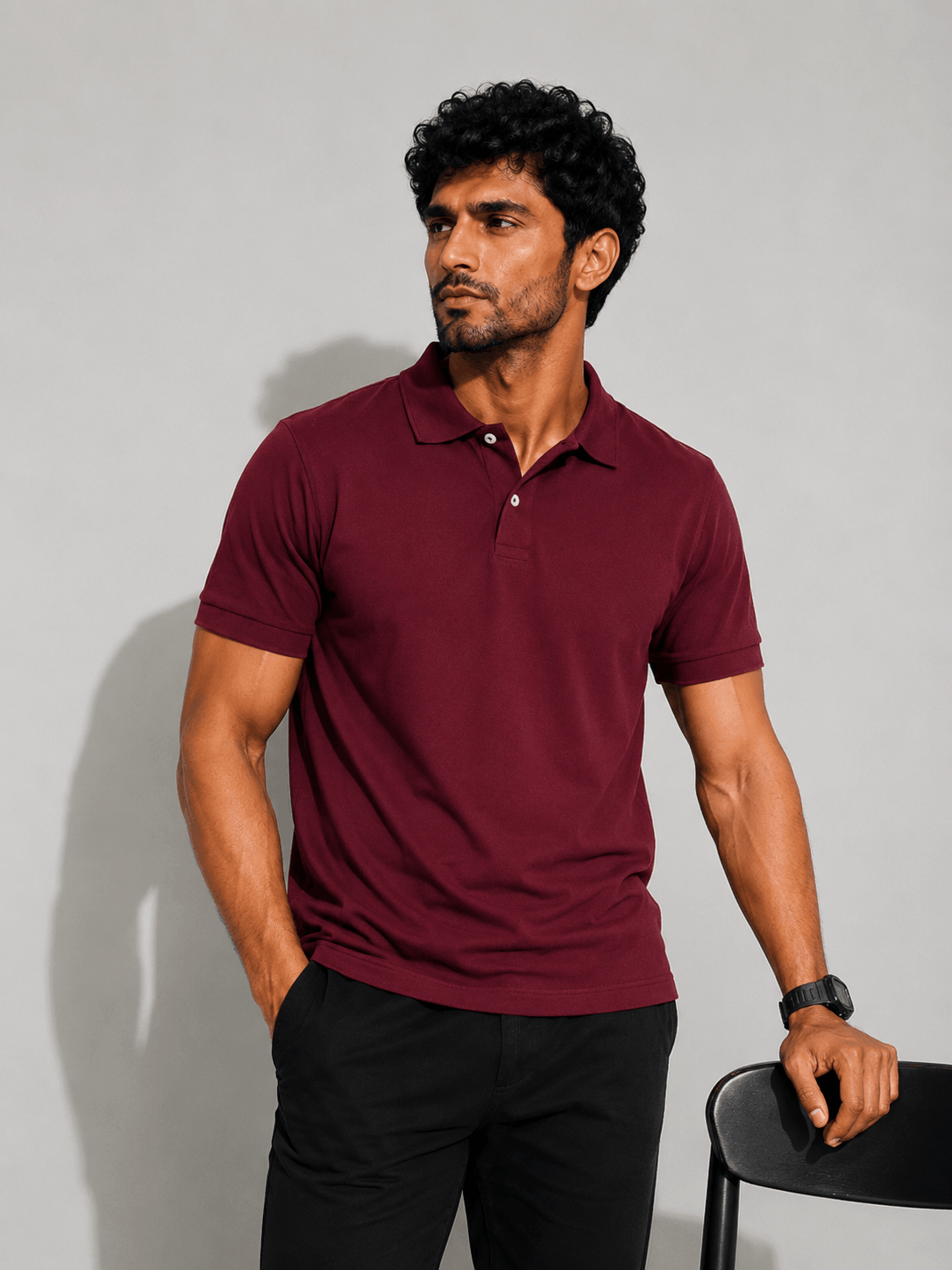 The Maroon Polo — Dark, Rich & Lowkey Stunning